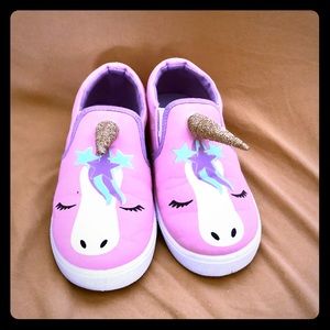 Unicorn shoes for lil girls size 13